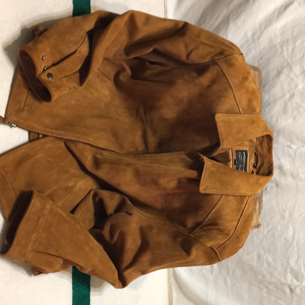 Pronto-Uomo Mens leather coat